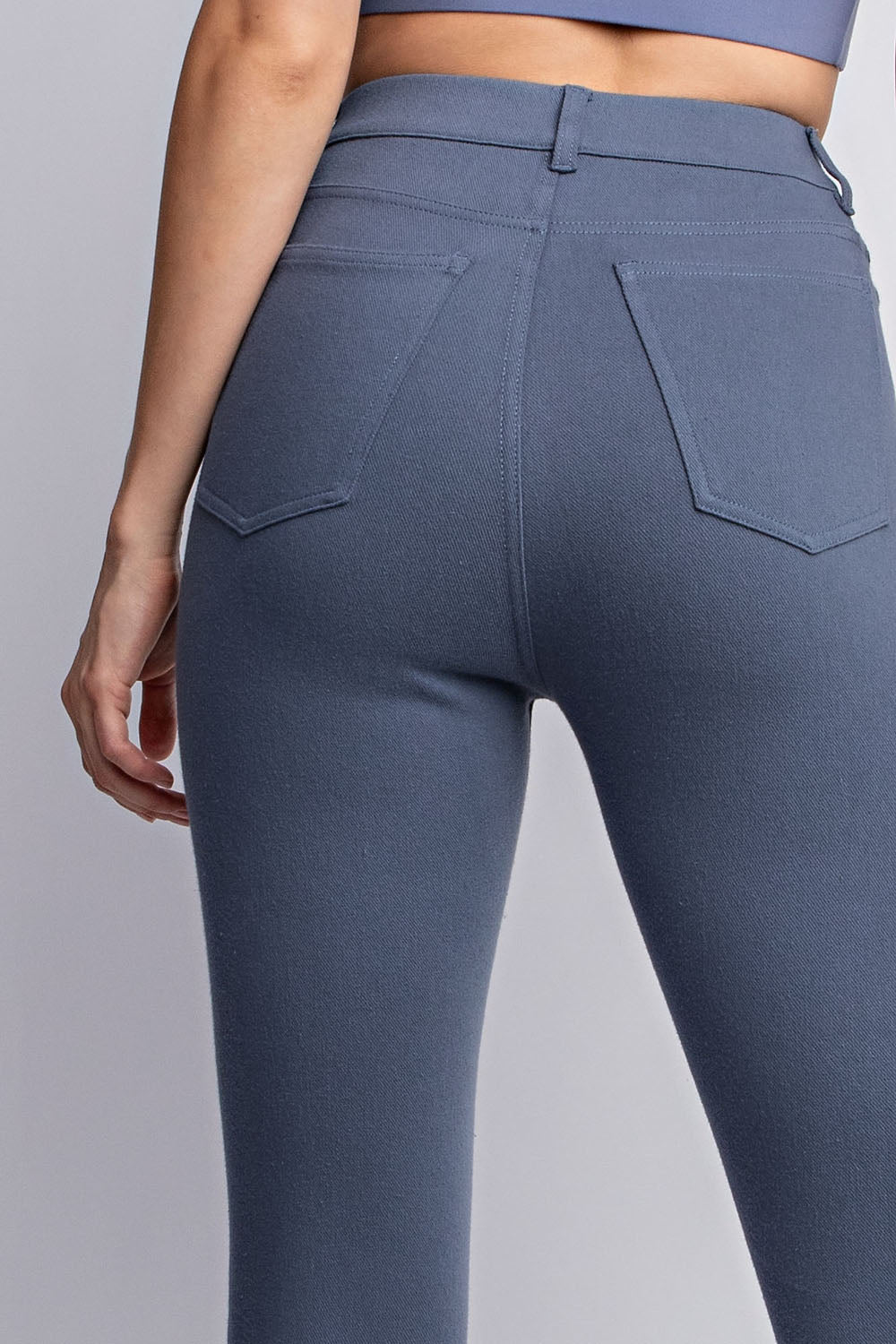 Triple Stretch Jeggings in Ocean Blue