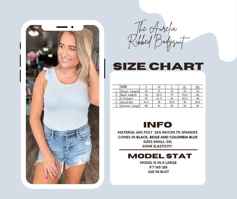 Aurelia Ribbed Bodysuit