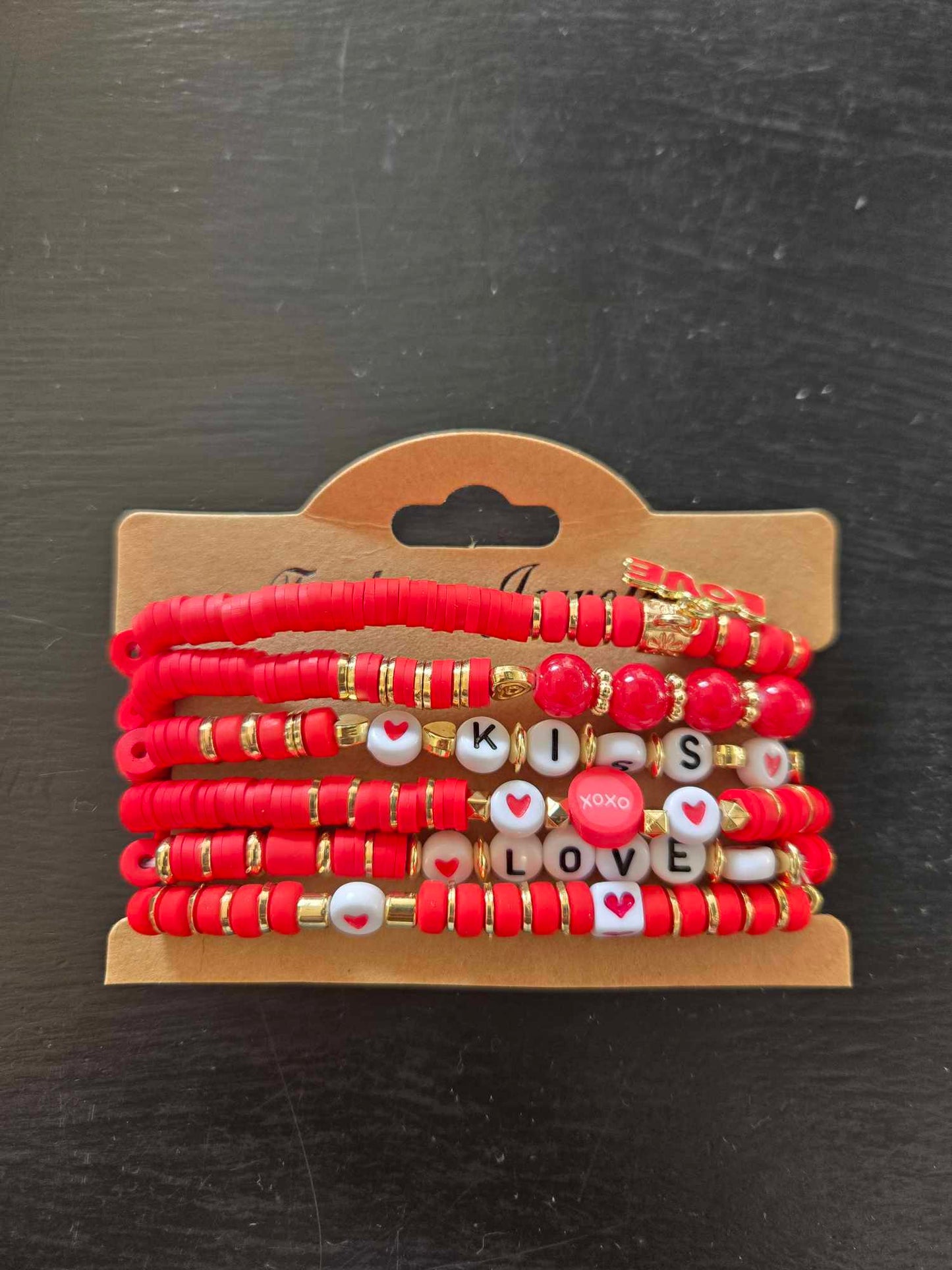Valentine's Bracelet Stack - 9