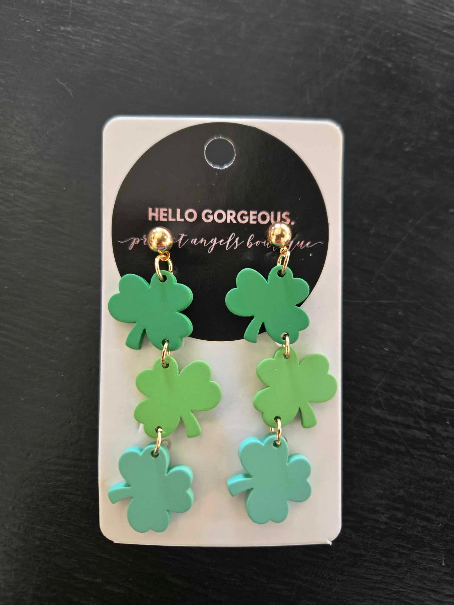 Shamrock Earrings