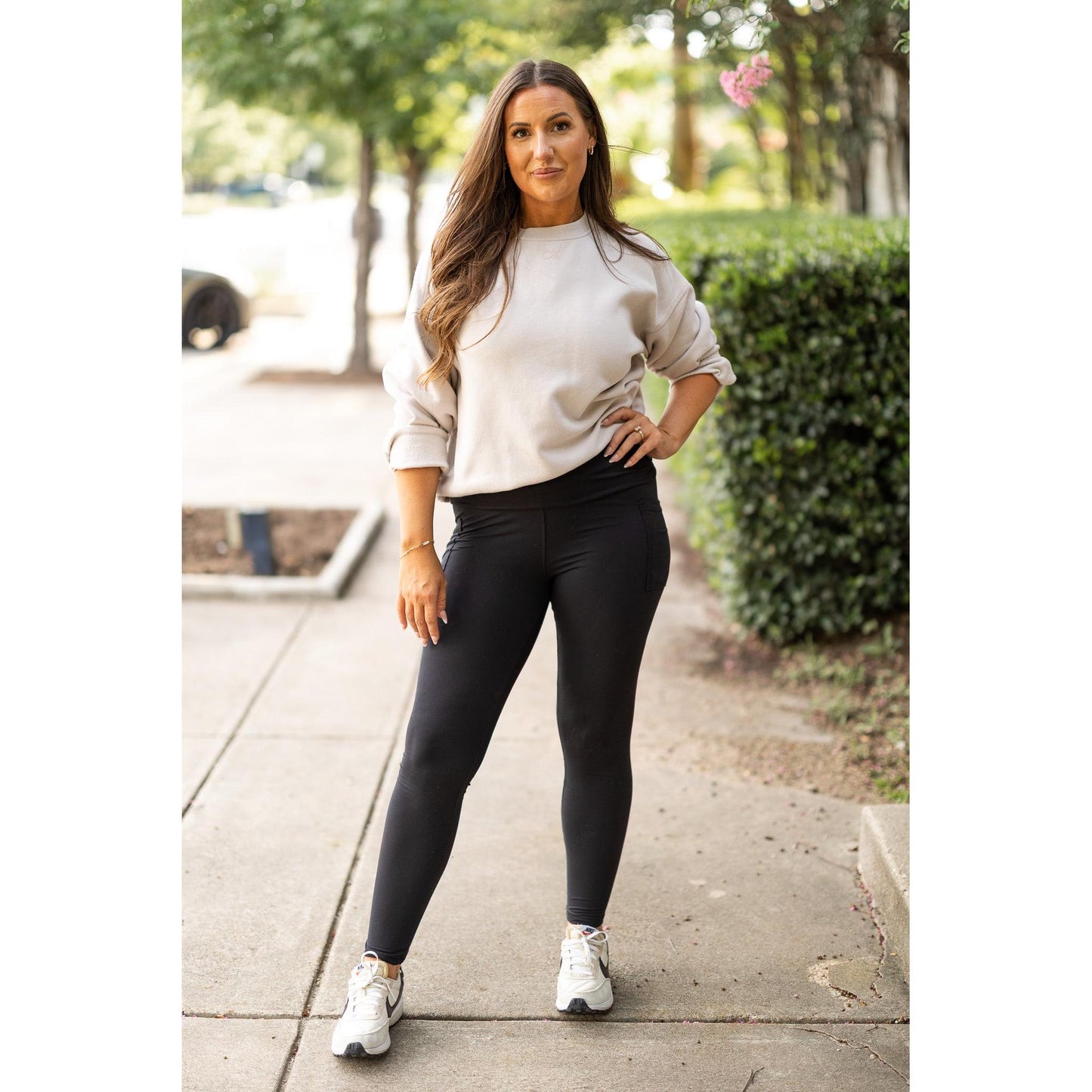The Amber Fold-Over Full Length Leggings