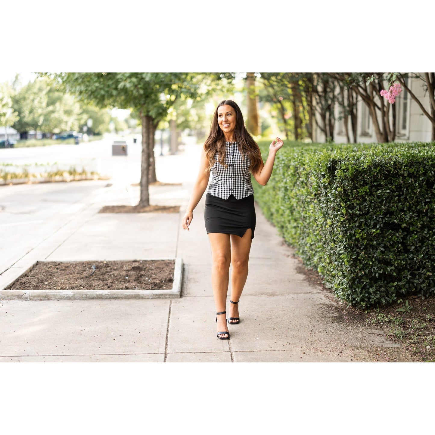 Julia Rose The Savannah deluxe sculpting A-line skort women’s skort with built-in shorts