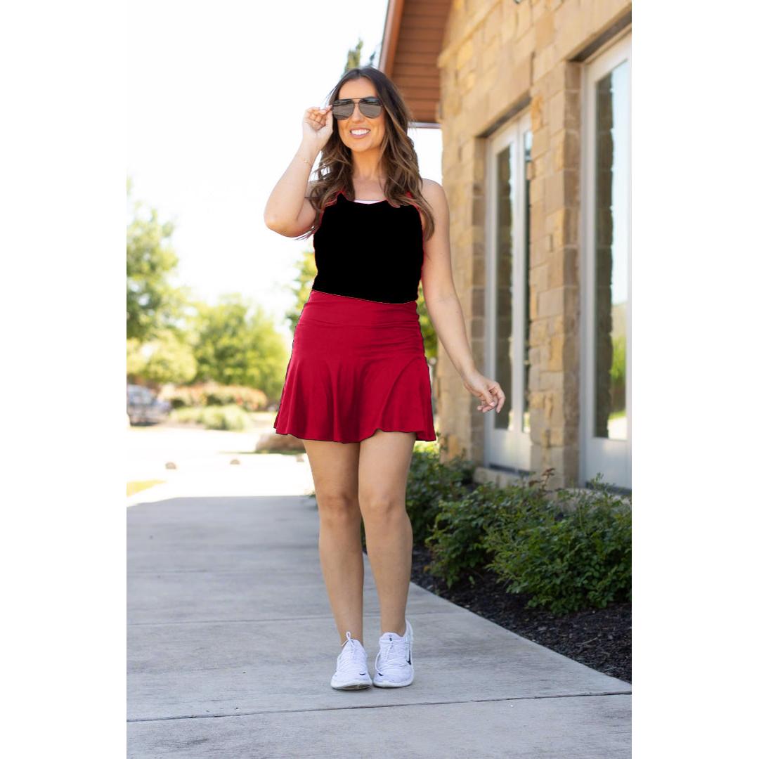 The RaeLynn RED Skort