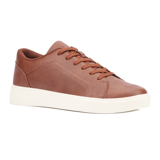 MEN'S New York & Company Rupertin Low Top Sneakers: COGNAC