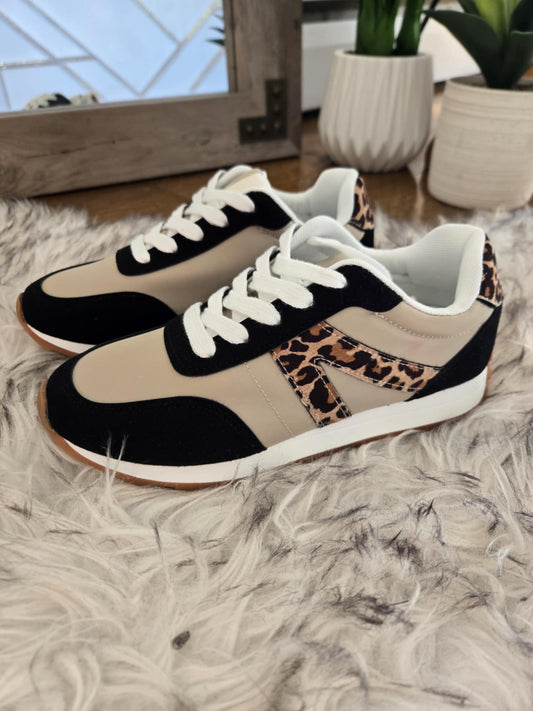 Very G Black Leopard Joel Sneaker
