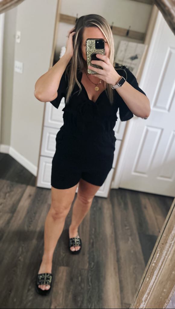 Sweetheart romper