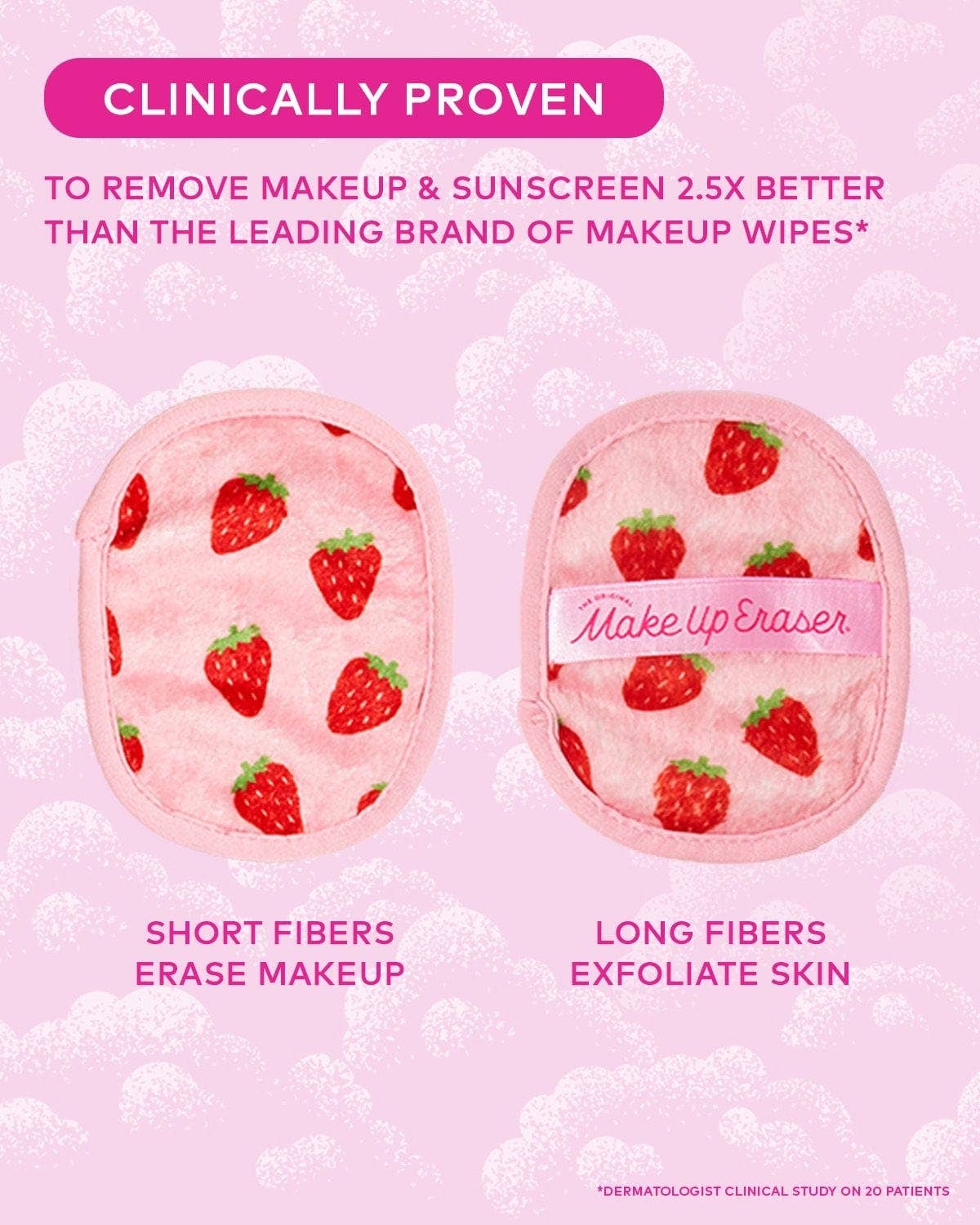 MakeUp Eraser Strawberry Fields 7-Day Set | Limited Edition