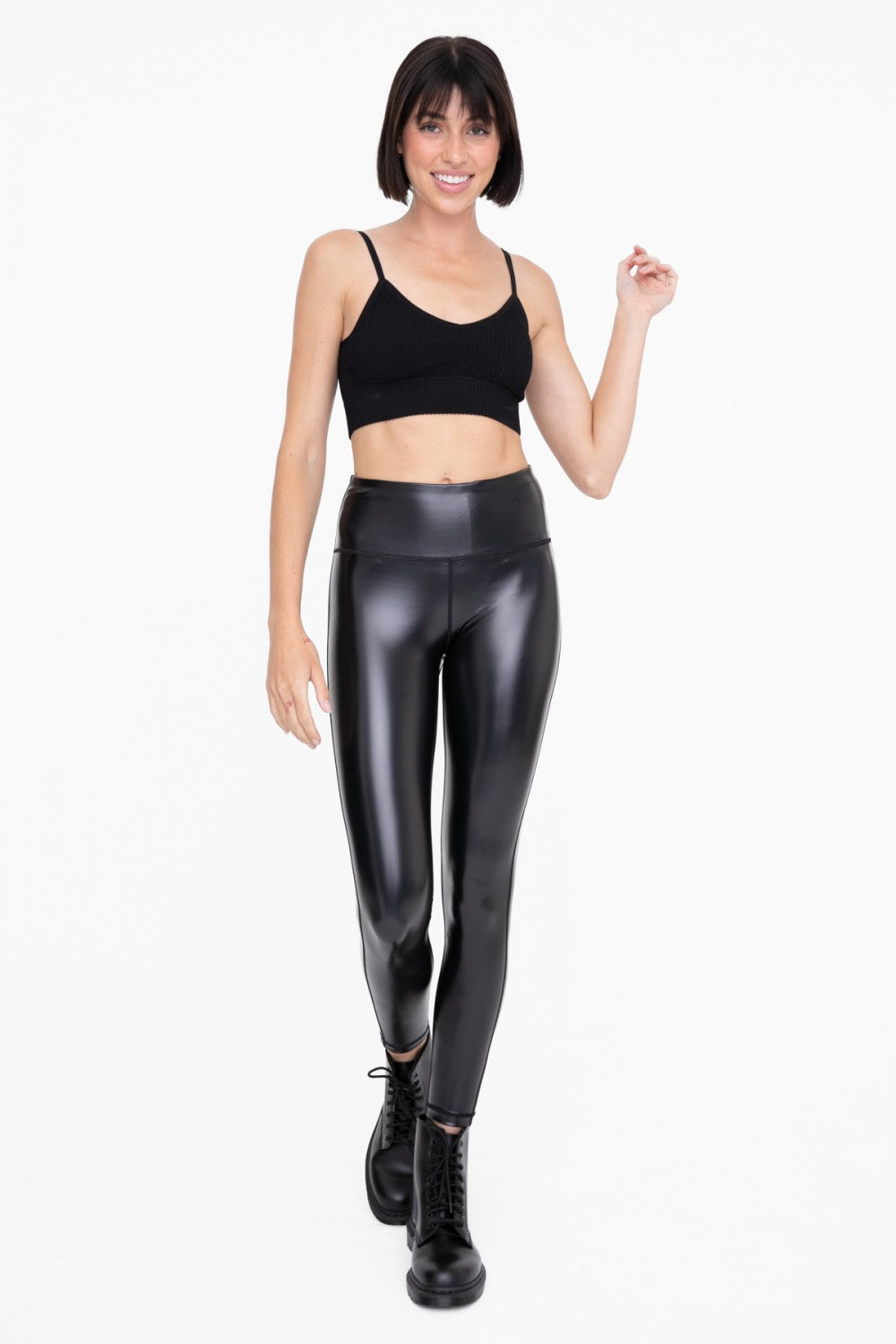 MonoB Glossy Liquid Highwaist Leggings