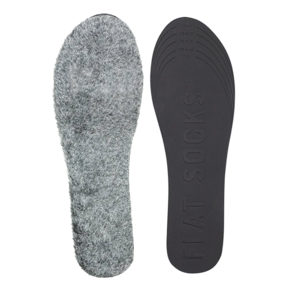 Koala Fur Flat Socks - Small