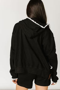 Ampersand Avenue Comfort Zone Hoodie - Black Lace