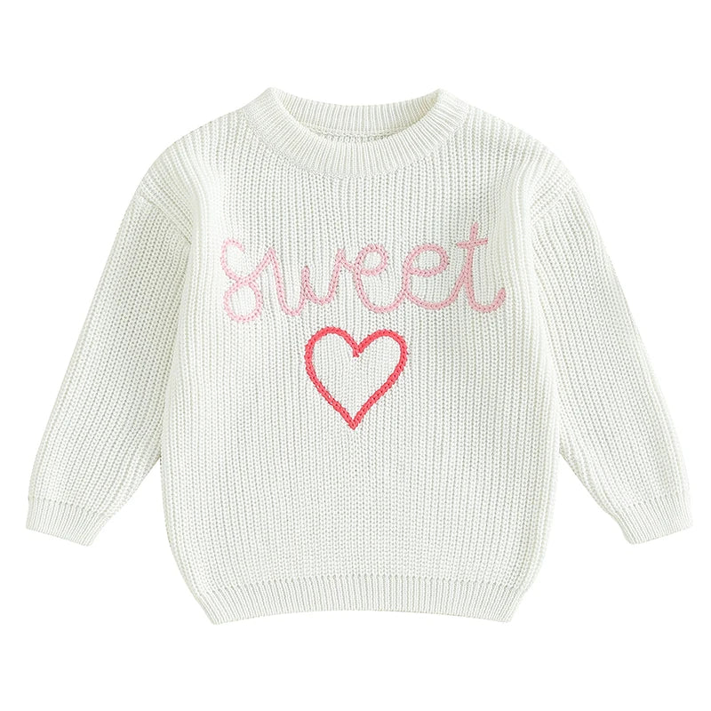 Mommy and Me Valentine's Graphic Sweetheart Sweater