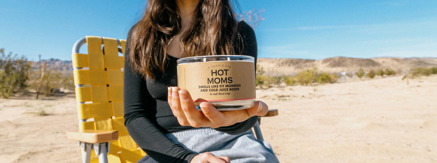 Whiskey River Soap Company Hot Moms Soy Candle