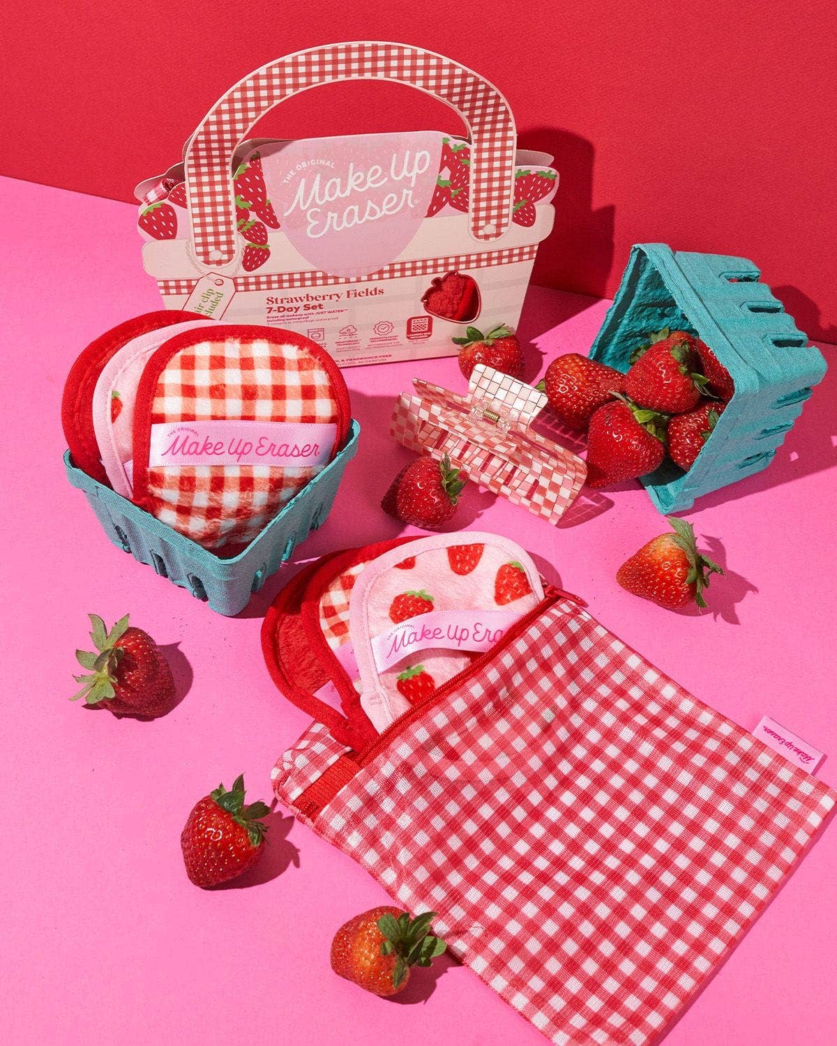 MakeUp Eraser Strawberry Fields 7-Day Set | Limited Edition