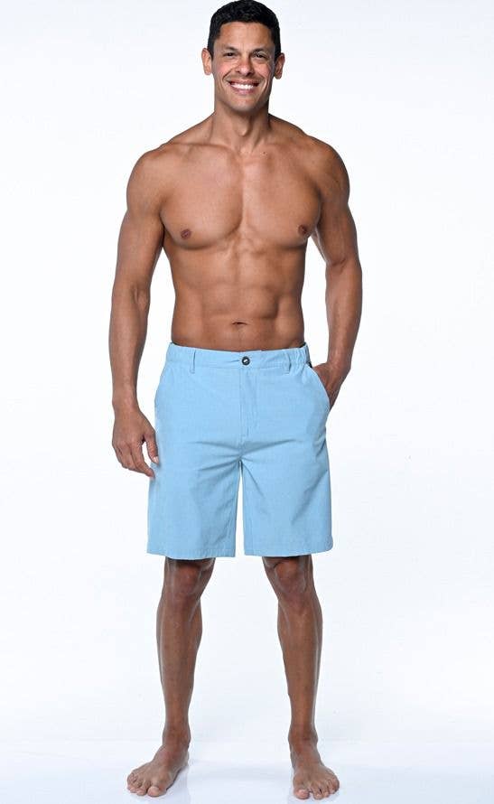 MEN'S Hybrid Swimming Shorts in Blue