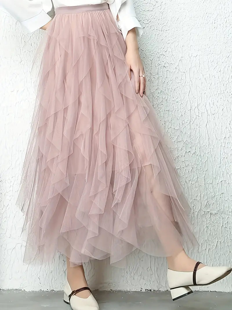 Spring Fling Tulle Maxi Skirt