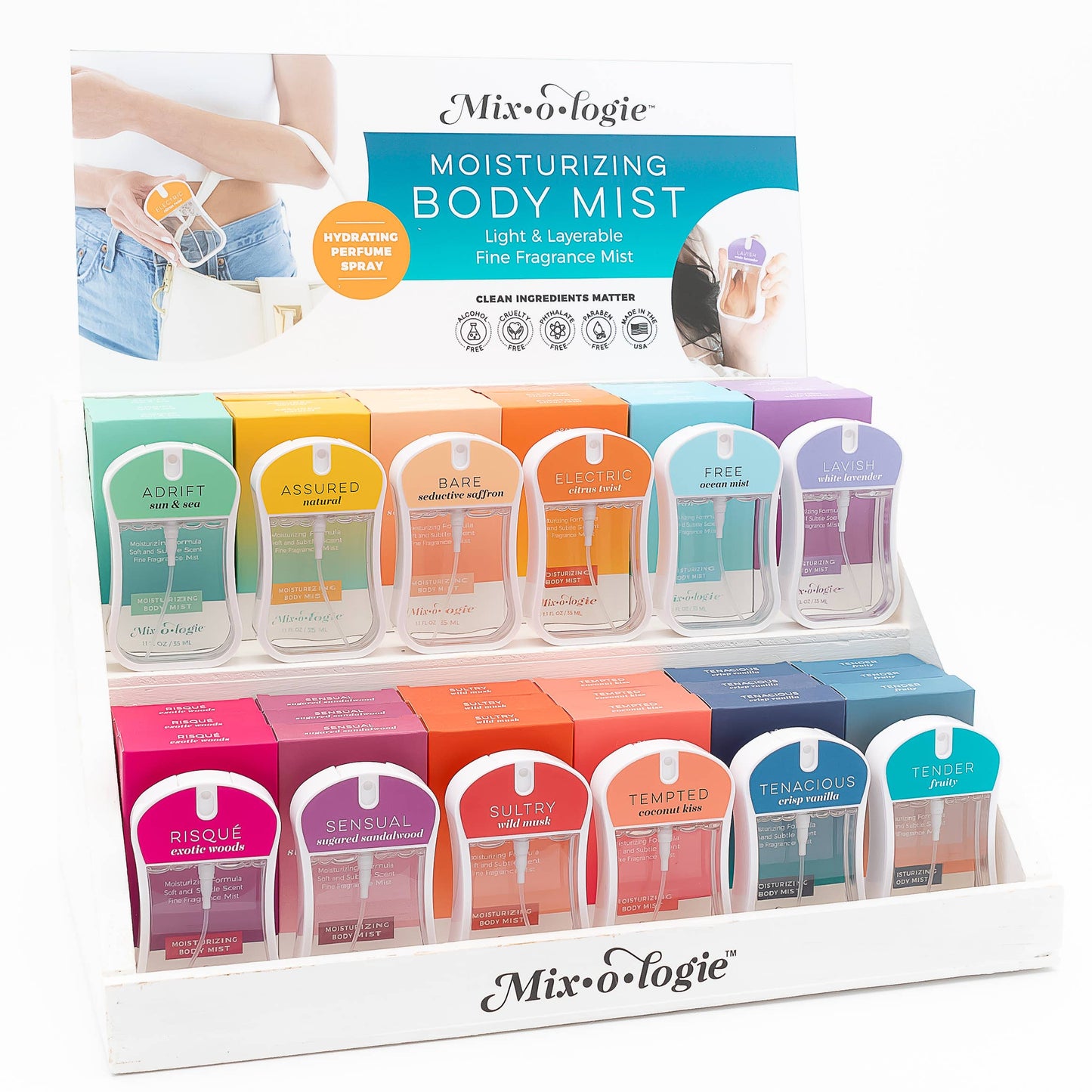 Mix.o.logie Electric (citrus twist) | Moisturizing Body Mist (35 mL)