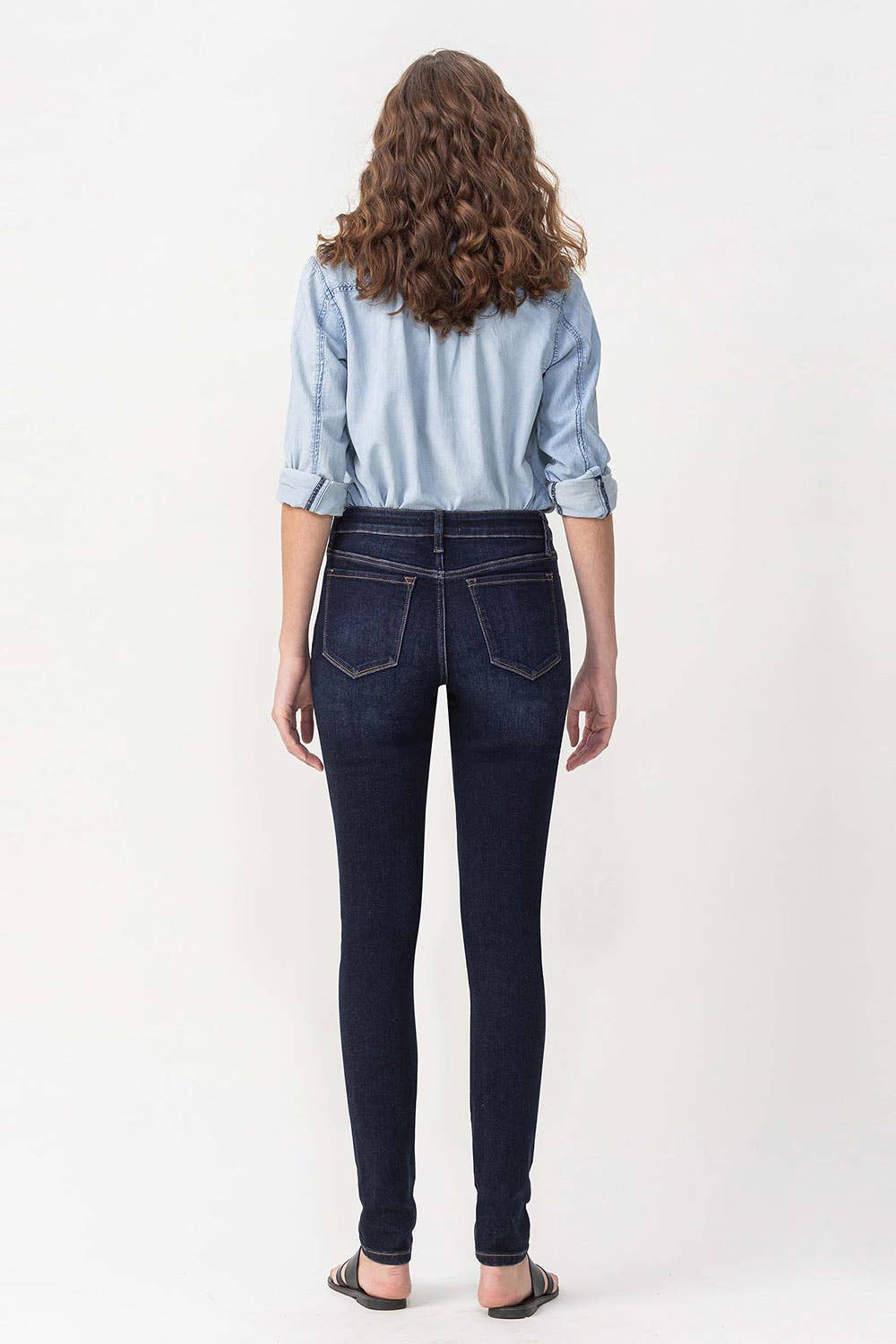 High Rise Dark Skinny from Lovervet by Vervet - SALE