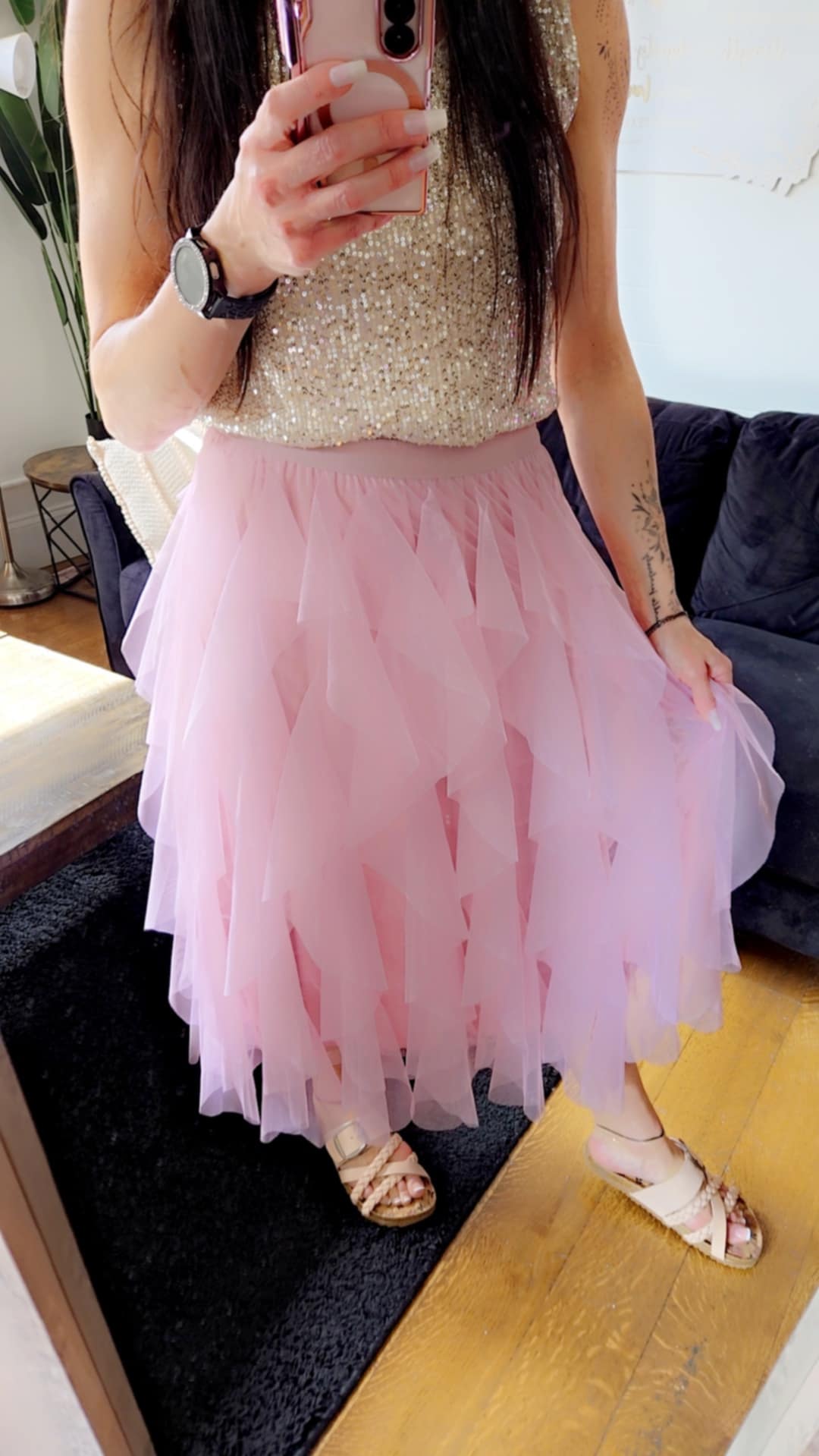 Spring Fling Tulle Maxi Skirt