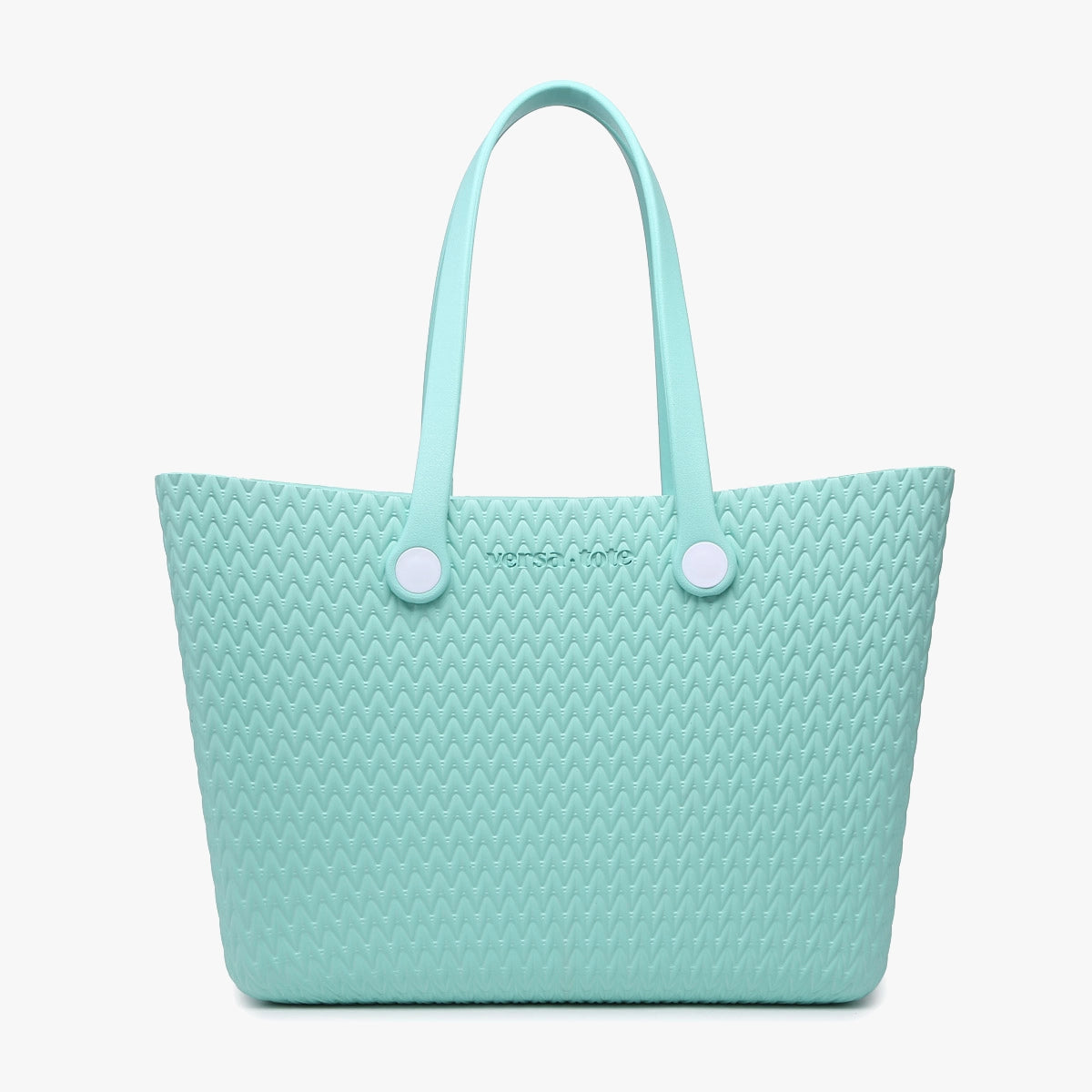Carrie All Textured Versa Tote : Mint