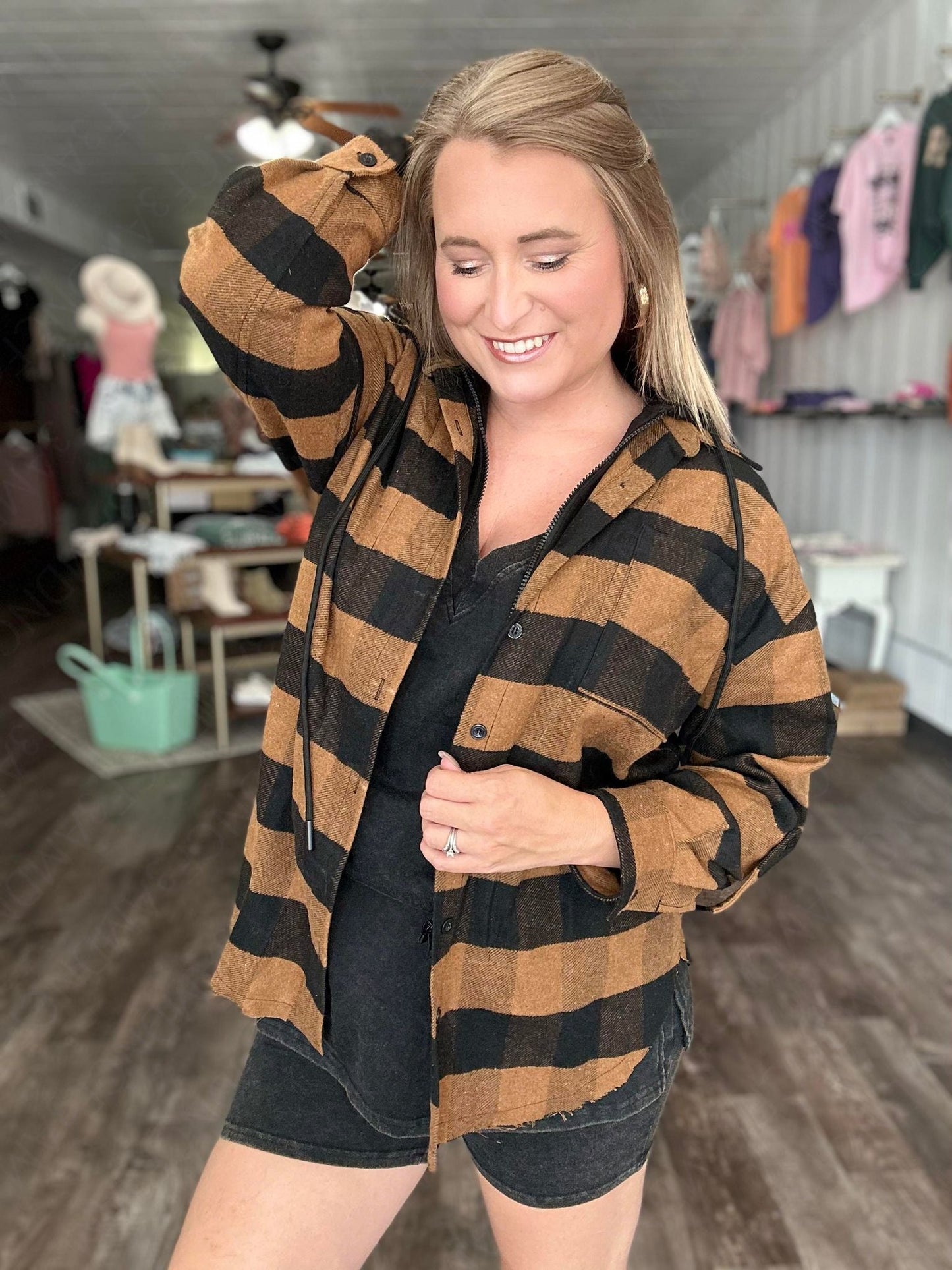 The Nova Double Layer Flannel Shacket