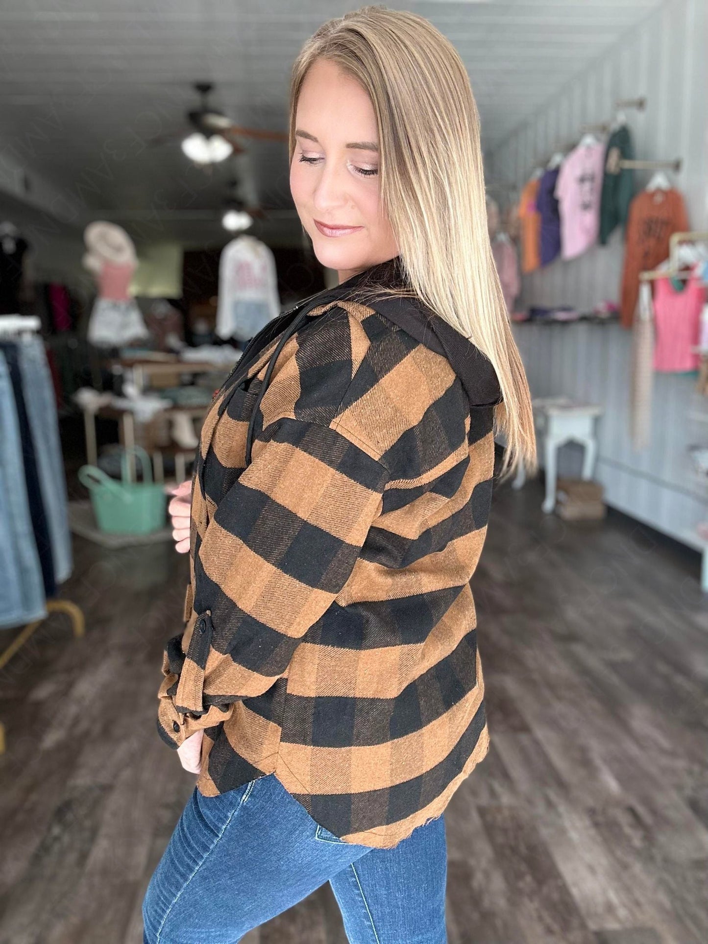 The Nova Double Layer Flannel Shacket