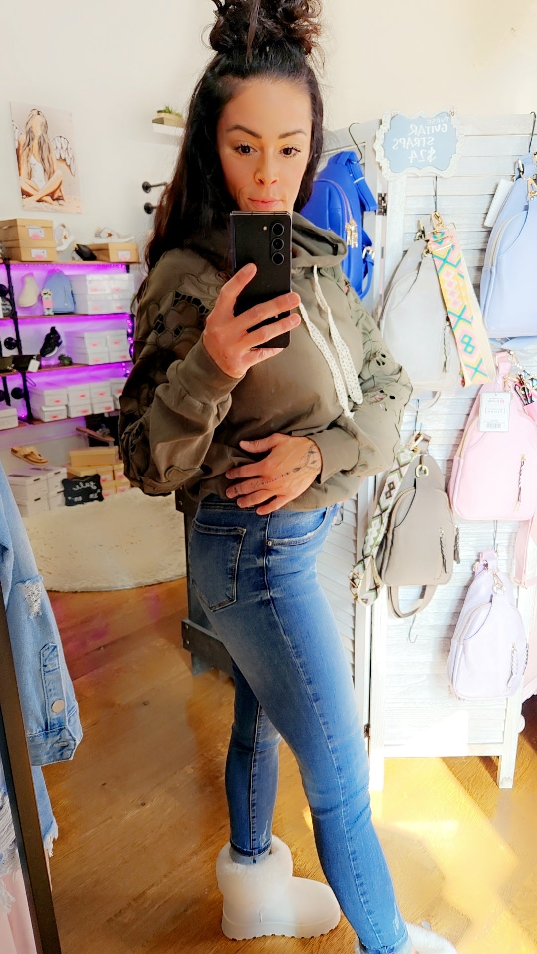 Insane Gene Button Fly Closure Long Skinny Jeans - SALE