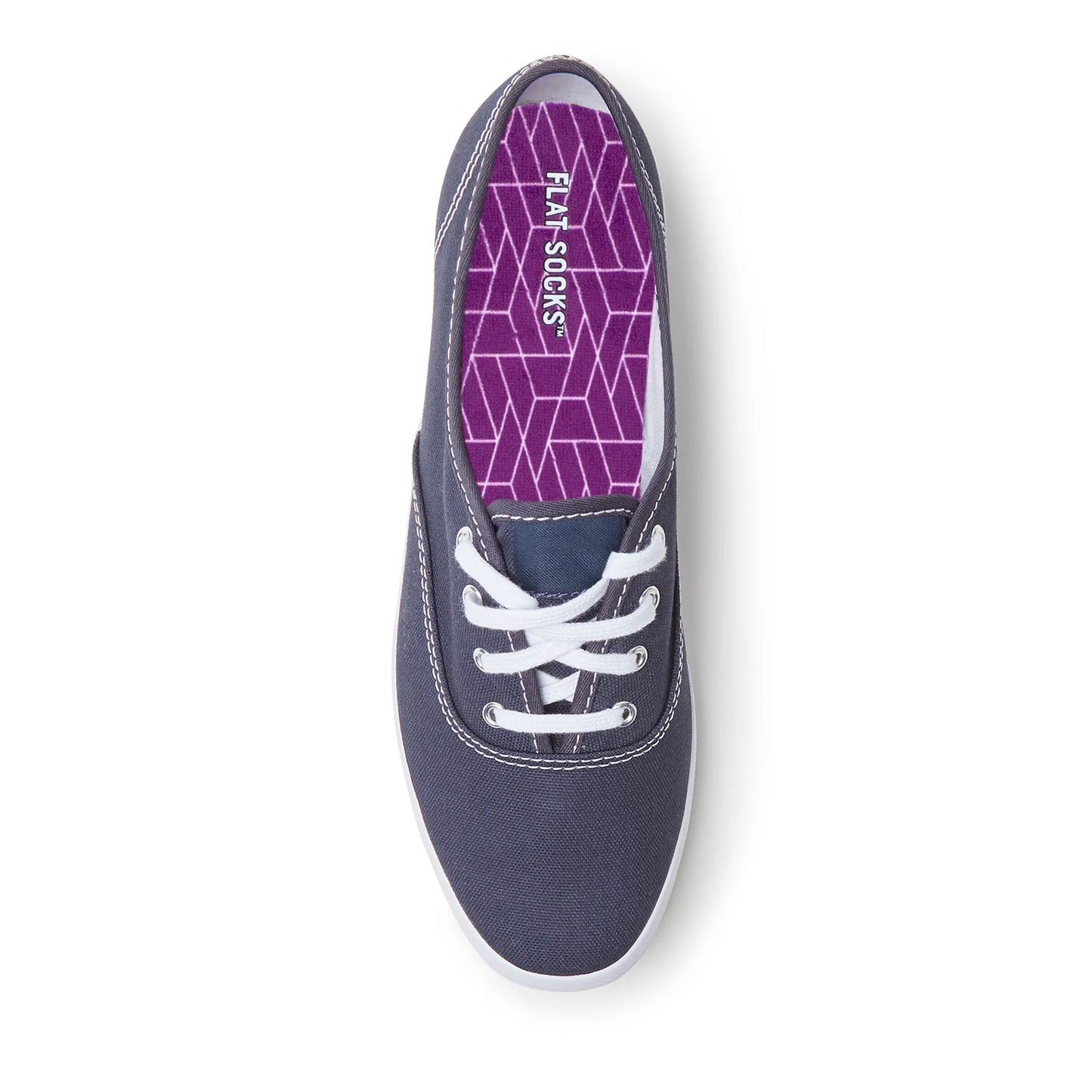 Purple Flat Socks - Small