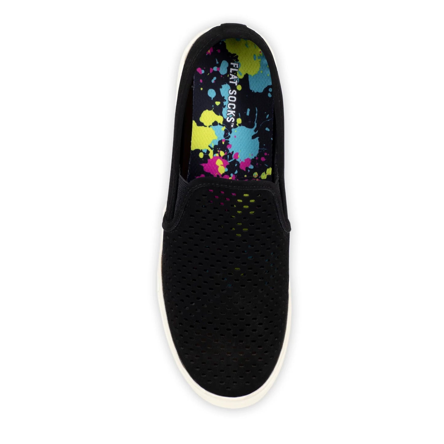 Paint Splatter Flat Socks - Small