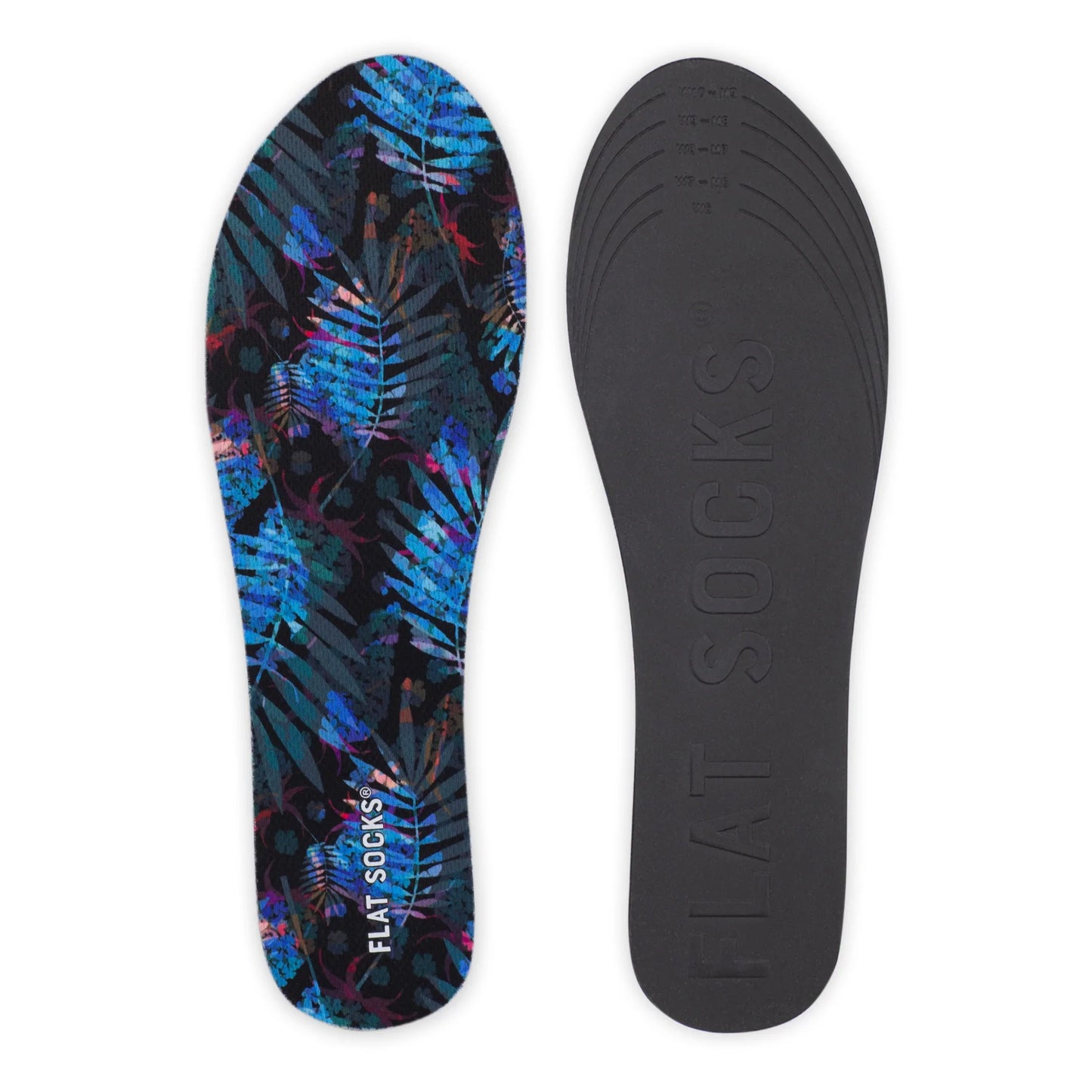 Jurassic Palm Flat Socks - Small