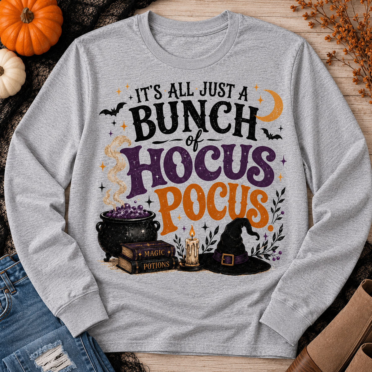 It's all Just a Bunch of Hocus Pocus Graphic Apparel