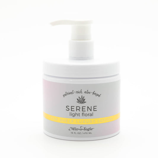 Mix.o.logie Serene (light floral) Top Shelf Luxury Lotion (16 oz. Tub)