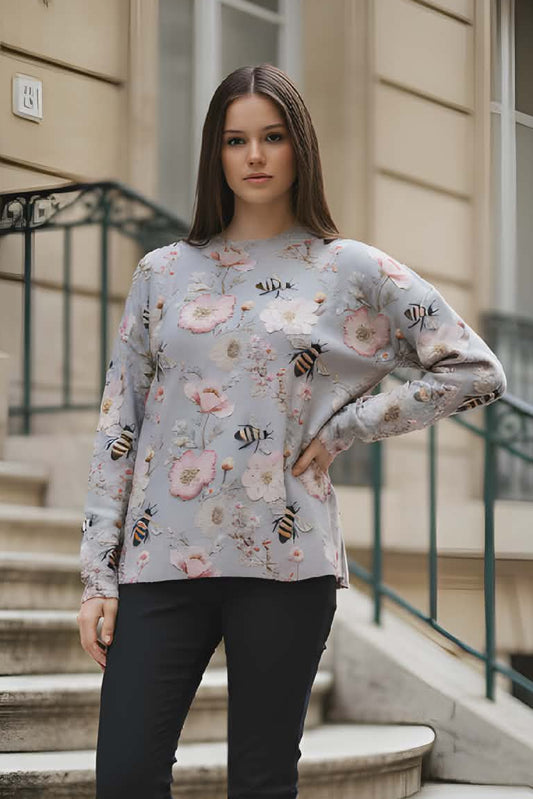 BEEcause Spring is Coming Light Sweater