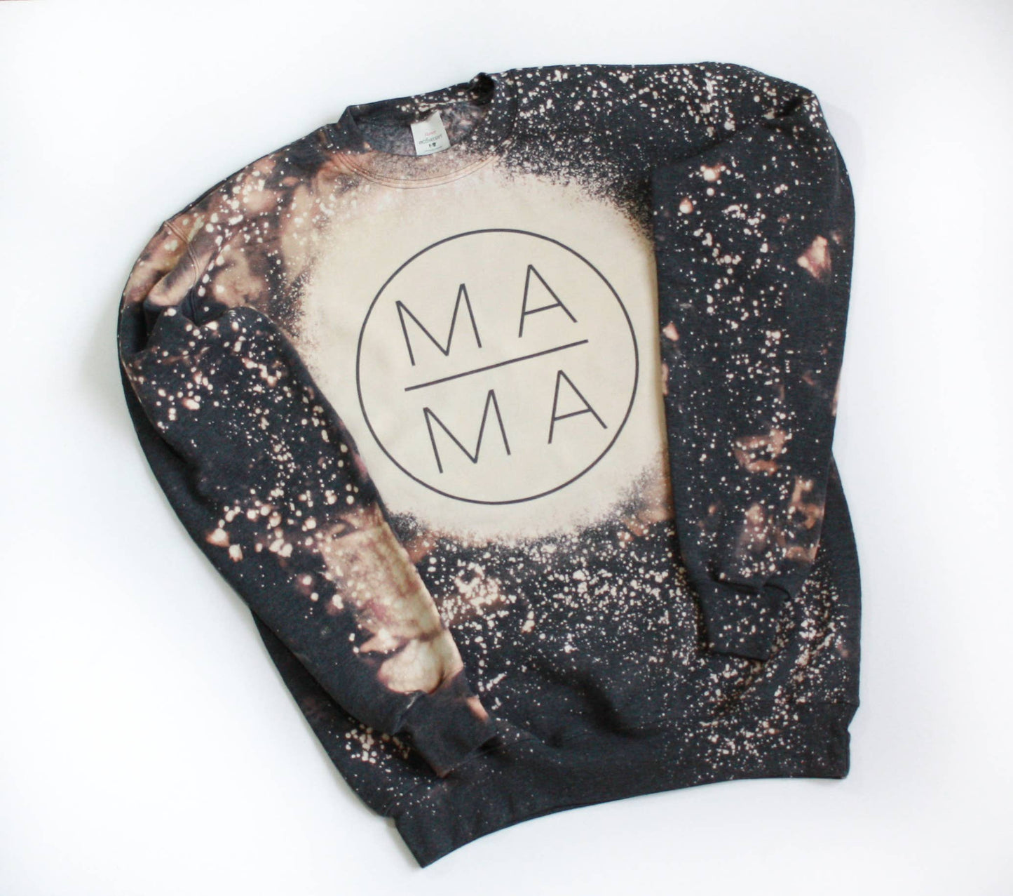 Mama and Mini Bleached Sweatshirt