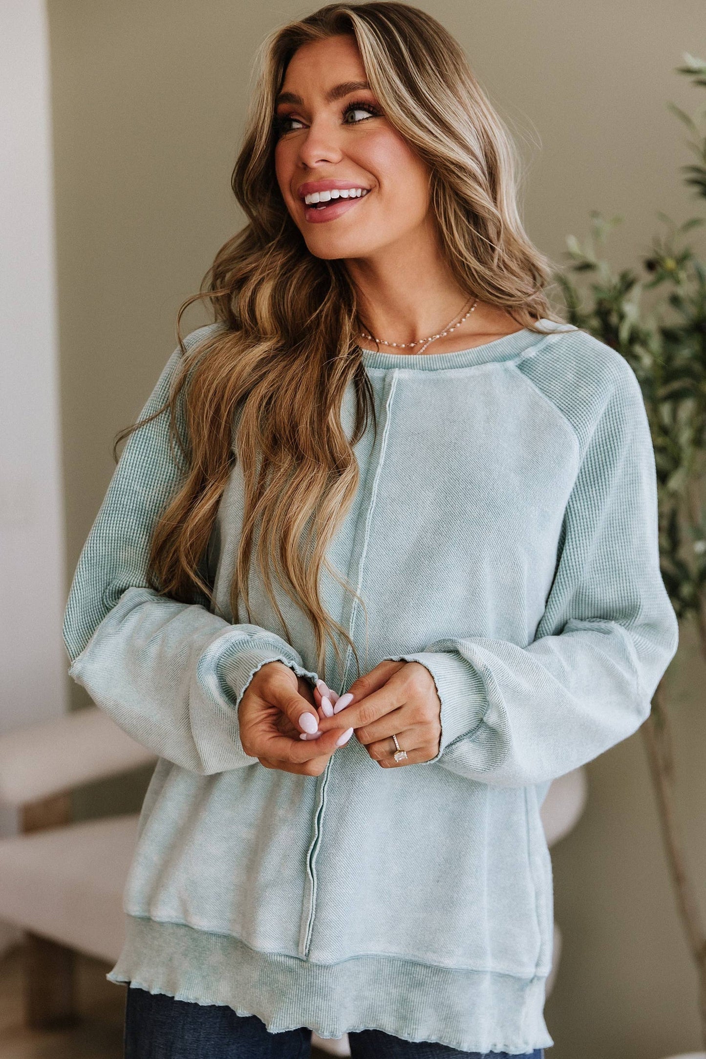 Max Exposed Seam Sweatshirt