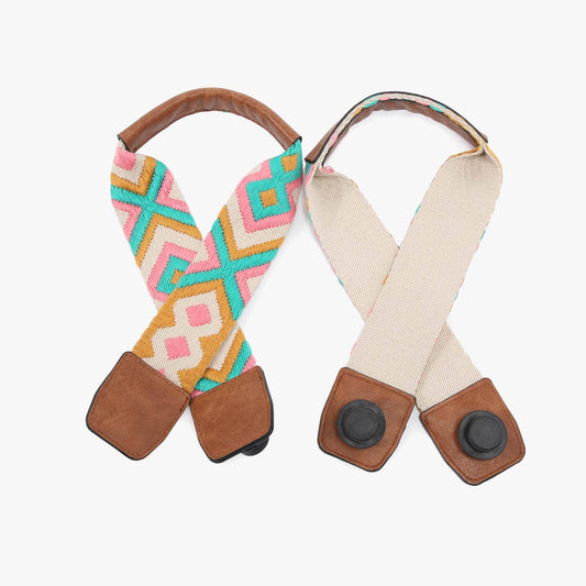 Guitar Strap for Versa Tote: Teal/Pink