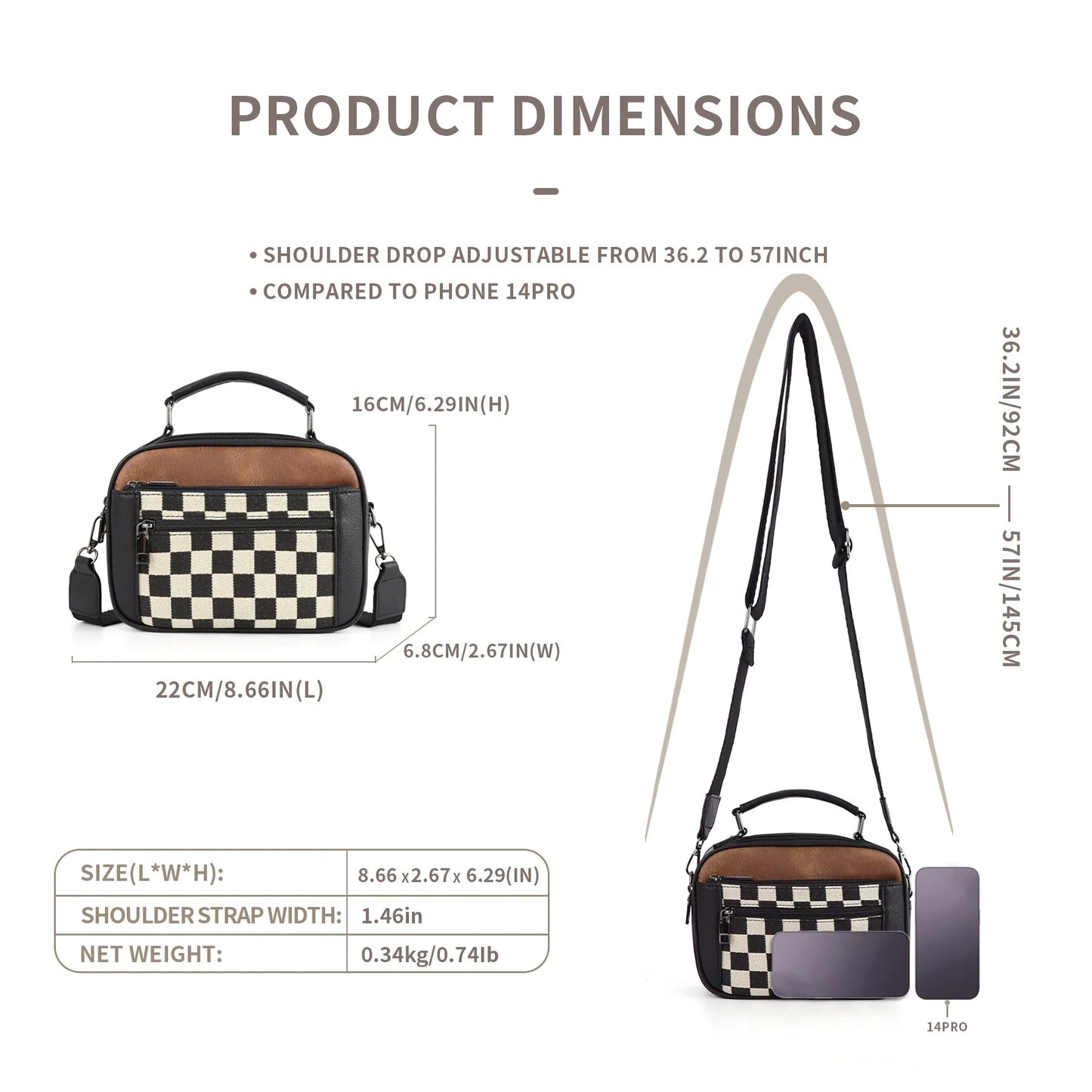 The George Top Handle Crossbody