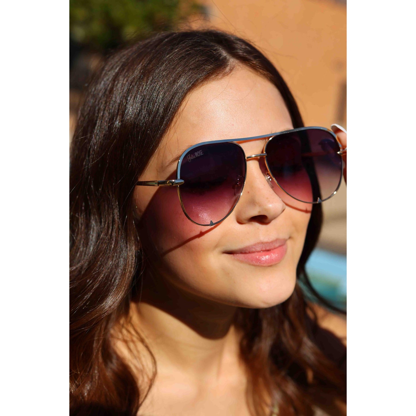 The Alex Black Gradient  High Quality Unisex Aviator Sunglasses