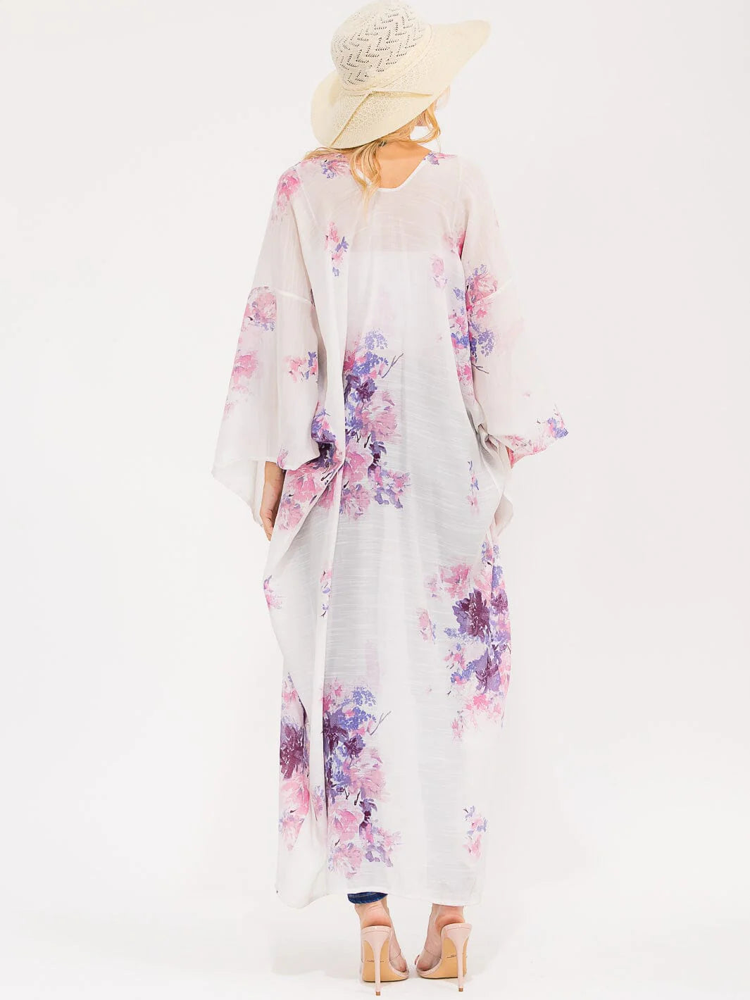Floral Sheer Kimono