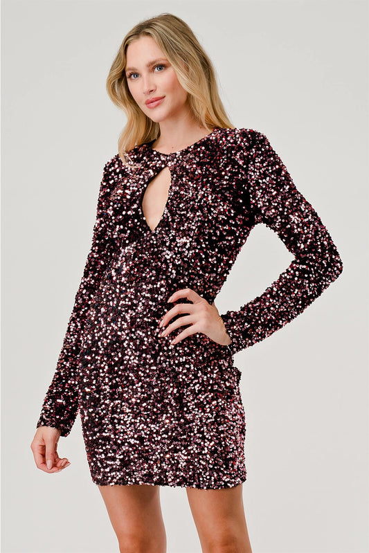 It's a New Year Sequin Bodycon Dress