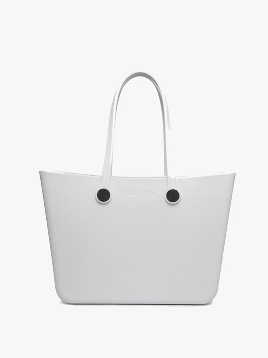 Carrie Versa Tote w/ Straps: Off White
