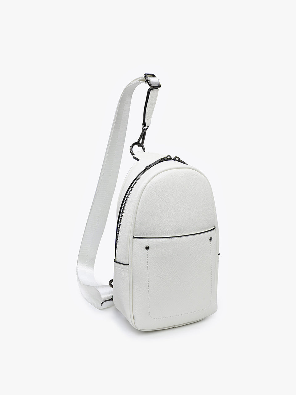 Pamela Sling Bag w/ Double Zip & Removable Strap