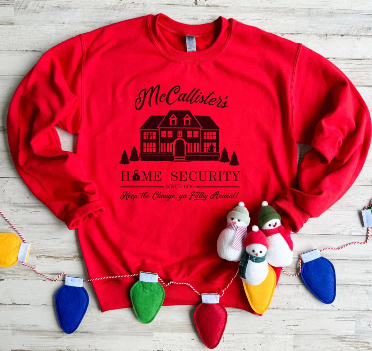 McCallister's Home Security Sweatshirt