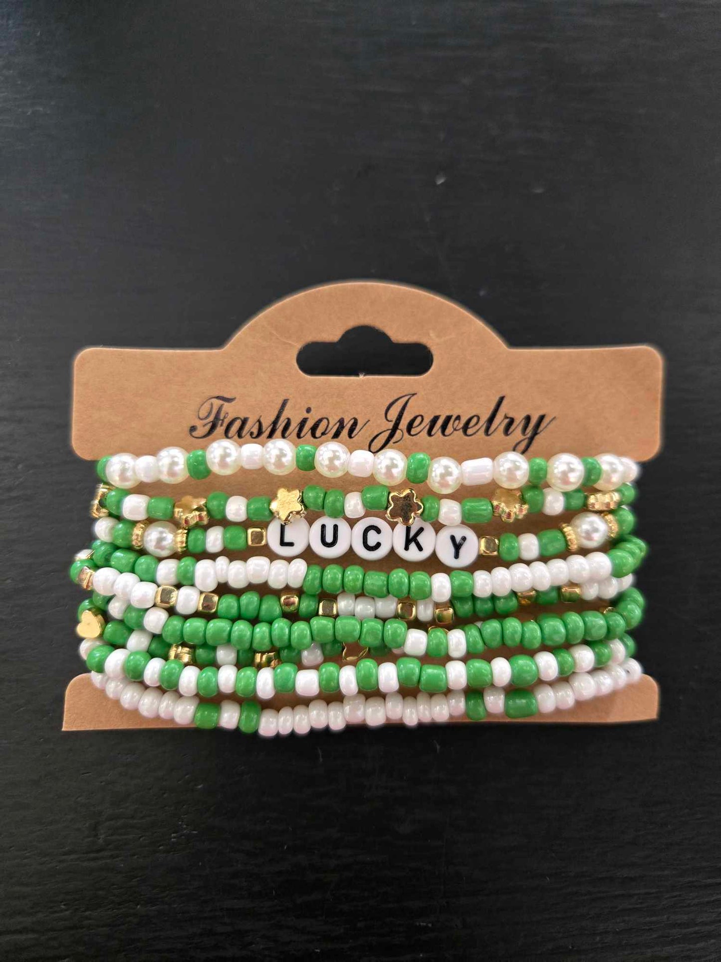 Saint Pattys Bracelet Stack