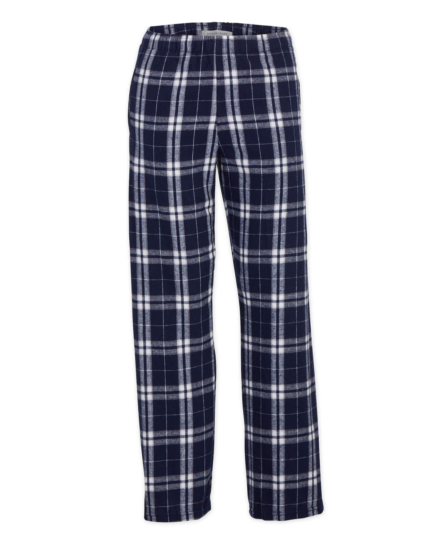 Youth Poly Flannel Pant: Red/Black Buffalo Plaid / YS