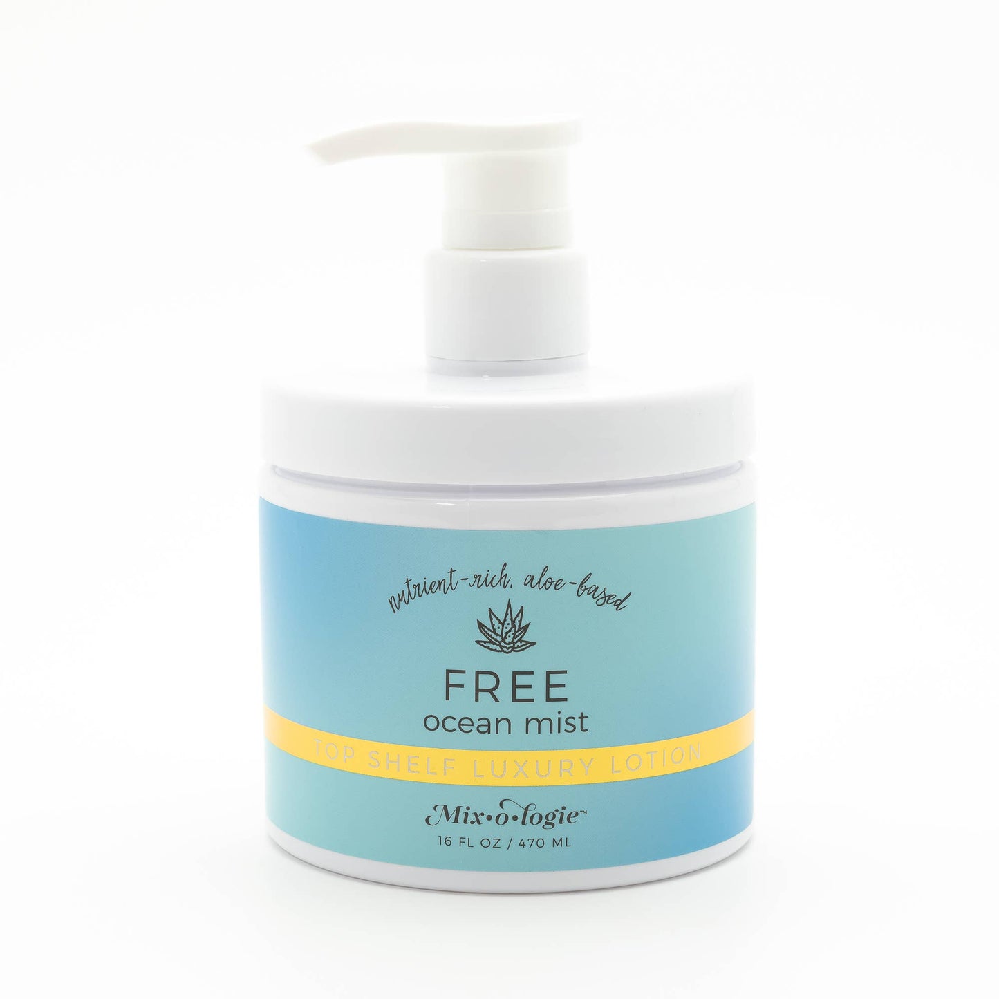 Mix.o.logie Free (ocean mist) Top Shelf Luxury Lotion (16 oz. Tub)