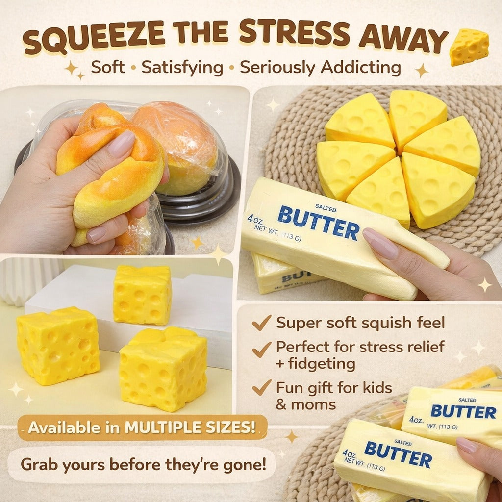 Food Squish Stress Reliver Toys