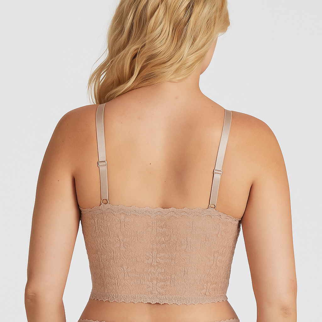 Skye Lace Bralette by JadyK: White / S/M