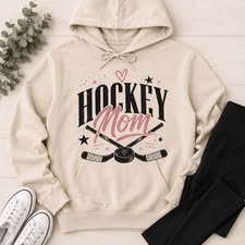 Hockey Mom Graphic Line