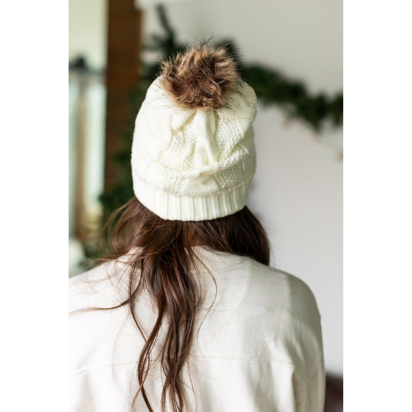 The Erica Solid Pom Hats
