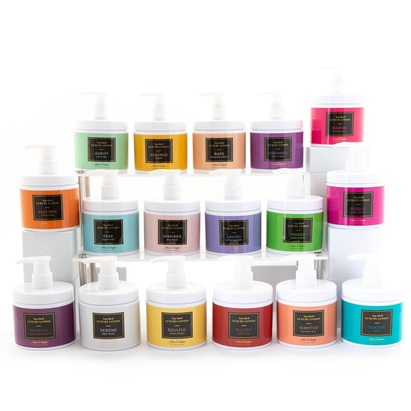 Mix.o.logie Serene (light floral) Top Shelf Luxury Lotion (16 oz. Tub)